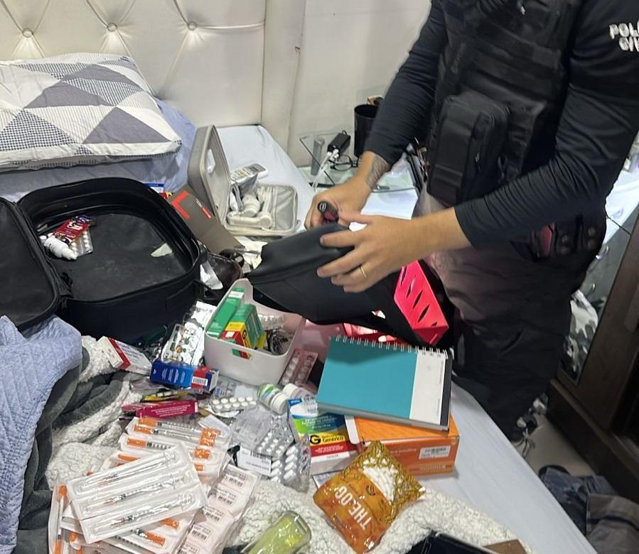 Polícia Civil desarticula grupo criminoso que vendia drogas sintéticas em festas eletrônicas.