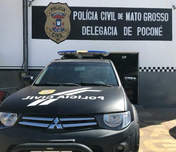 Polícia Civil prende jovem com mandado de prisão por estupro de vulnerável.