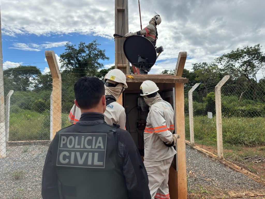 Ação integrada flagra locais com ligações clandestinas de energia elétrica em MT.