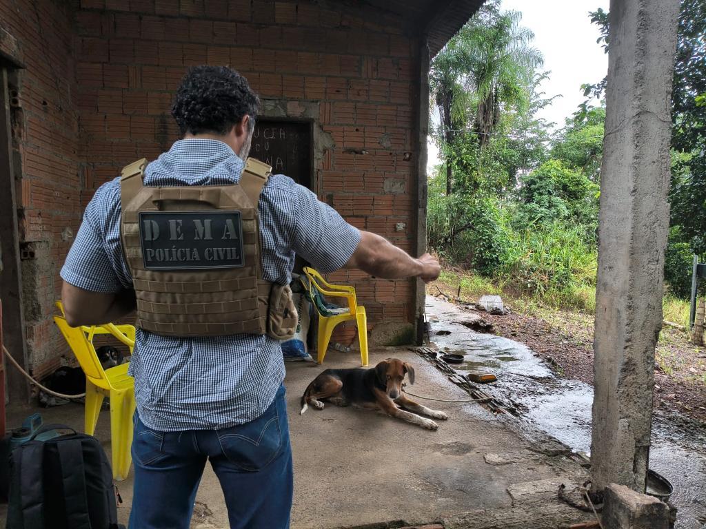 Polícia Civil identifica suspeito por maus-tratos e abuso contra cachorro.