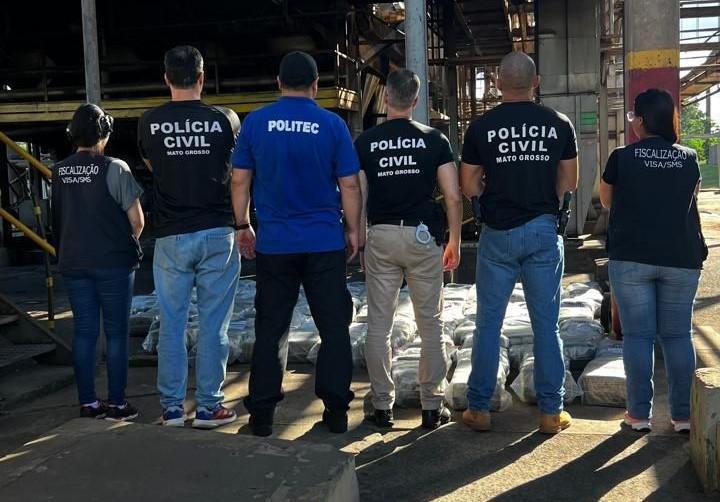 Polícia Civil incinera mais de 1 tonelada de supermaconha.