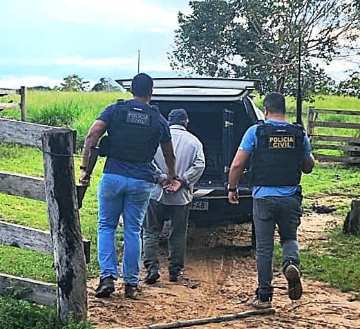 Polícia Civil prende homem que abusou sexualmente de menor por mais de oito anos em Comodoro.