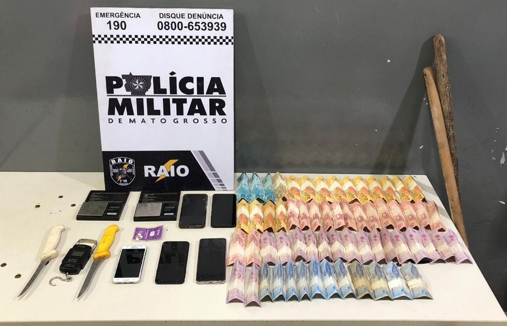 Polícia Militar prende quatro faccionados e resgata criança de 