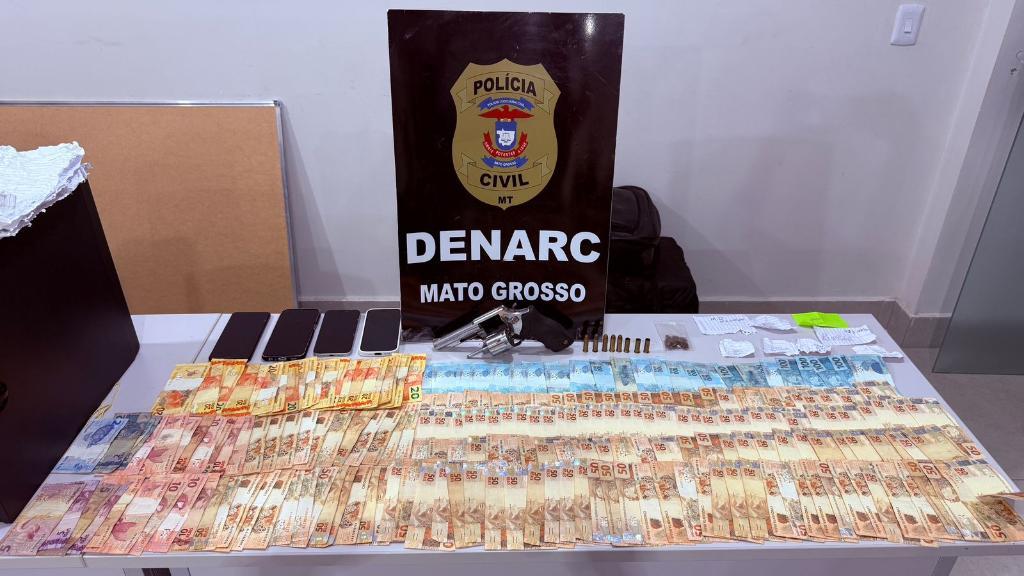 Polícia Civil prende investigado que realizava delivery de drogas com carro de luxo.