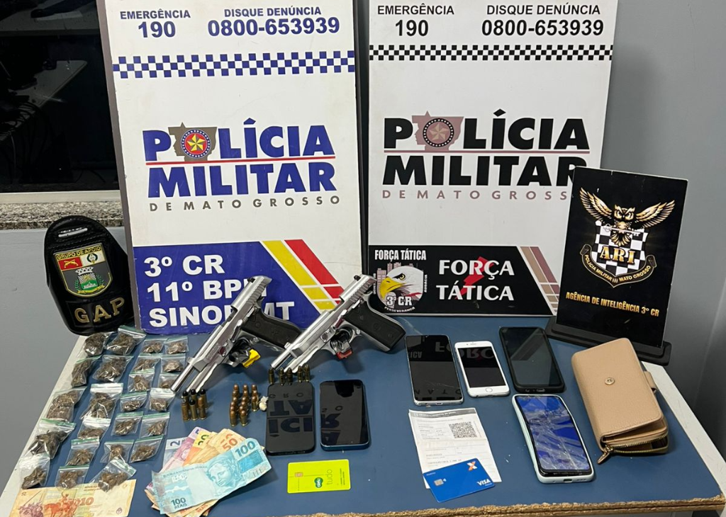 Polícia Militar prende nove criminosos suspeitos de latrocínio contra idoso.
