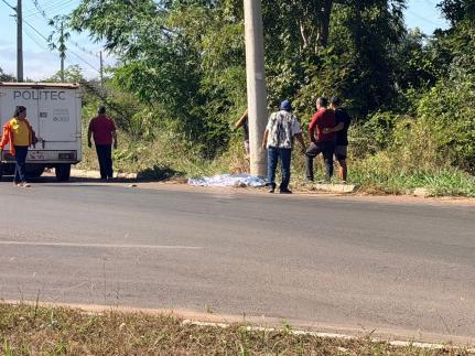 Acidente de motocicleta mata jovem de 19 anos.