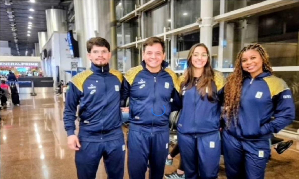JOVEM DE JAURU NO MUNDIAL DE TIRO ESPORTIVO 2026.