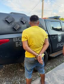 Matador foragido é preso pelo Bope.