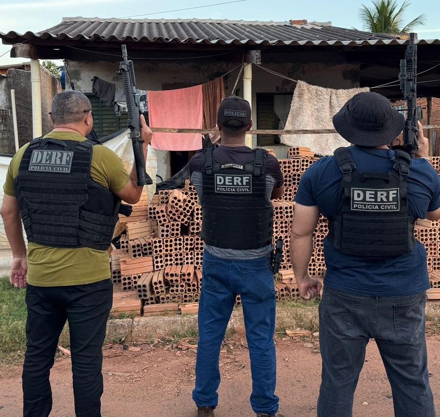 Polícia Civil cumpre mandados contra faccionados que comandavam crimes no Xingu.