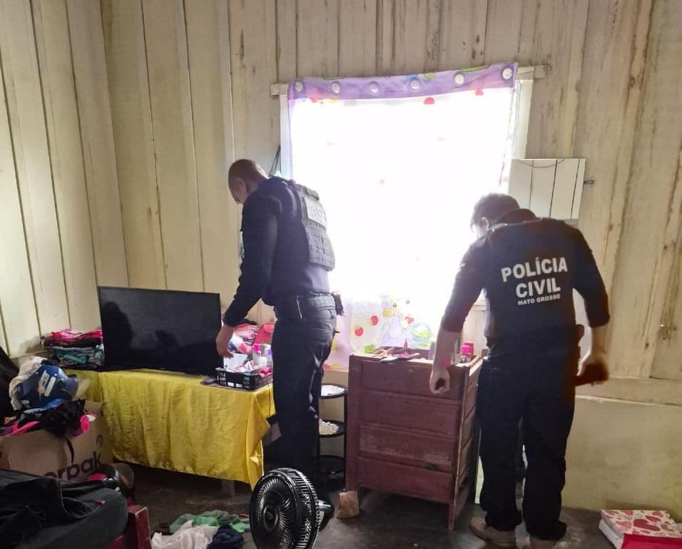 Polícia Civil cumpre mandados contra núcleo de facção responsável por execuções em Barra do Bugres.