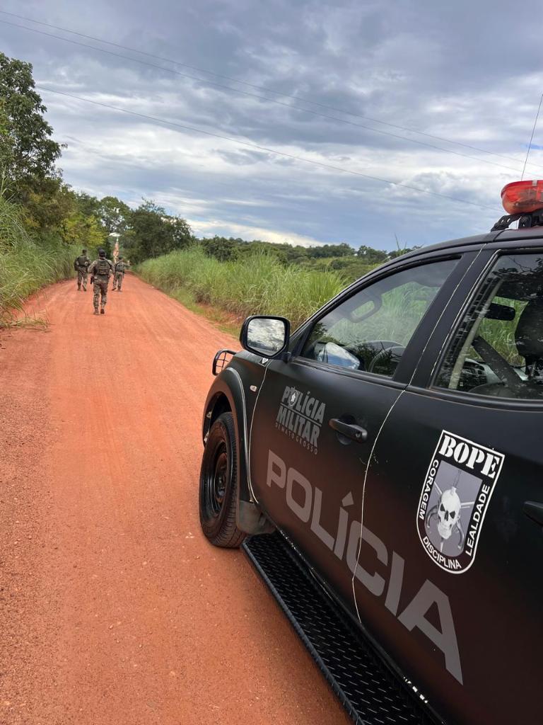 Polícia Militar localiza suspeito de homicídio e estupro de jovem.