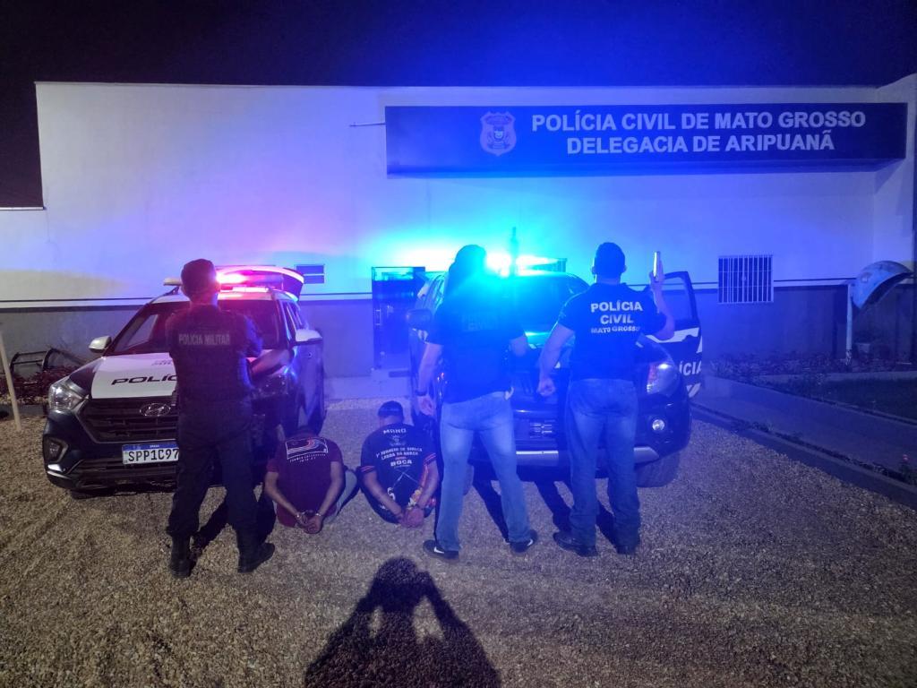 Polícias Civil e Militar prendem faccionados envolvidos em sequetro e execução de jovem.