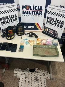 PM prende 7 faccionados após tentativa de homicídio.