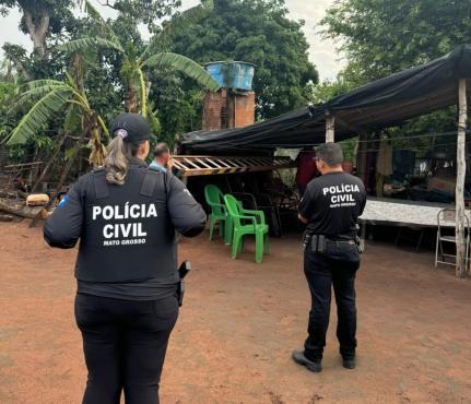 Adolescente de 17 anos vítima de violência sexual é resgatada de fazenda e suspeito é preso.