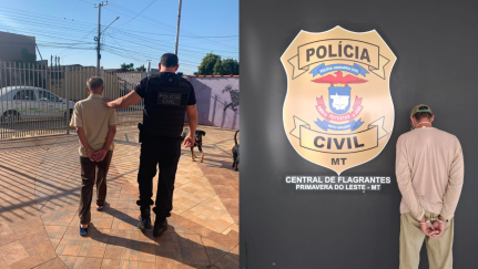 Trio é preso por estupro de menores em cidade do interior.