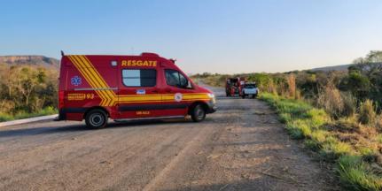 Criança de 3 anos e outras duas pessoas ficam feridas em capotamento em Cáceres.
