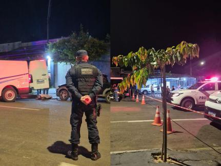 Dupla de moto executa homem de 35 anos.