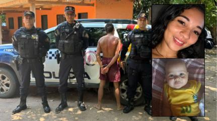Homem que matou esposa e filho de 4 meses alega 'surto' após briga.