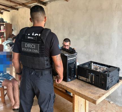 Moradores de Juína são alvos de operação por pornografia infantil na internet.