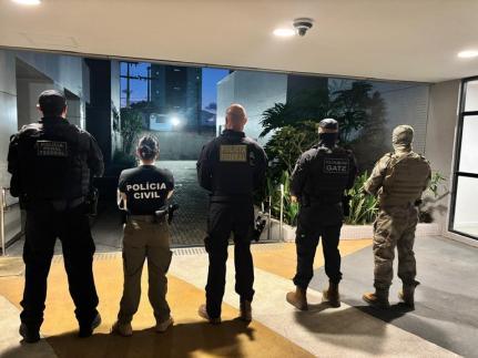 Operação nacional contra o crime organizado prende dois em Mato Grosso.