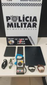 Suspeito de amarrar e esfaquear vítima durante roubo é preso pela PM.