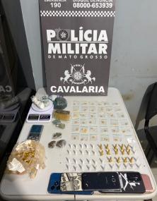Traficante do CV é preso após tentar fugir da Polícia Militar.