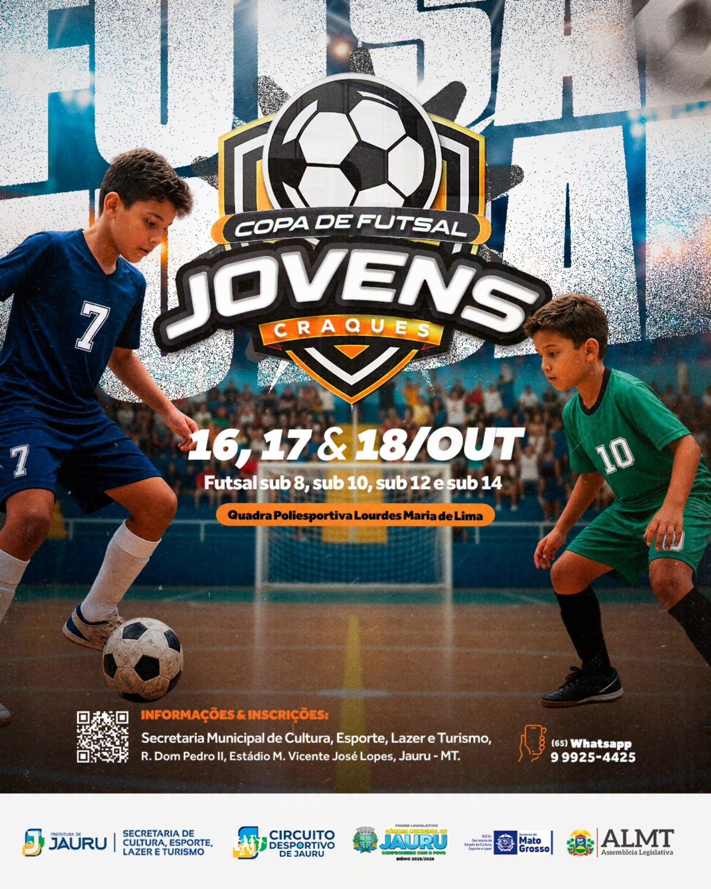  COPA DE FUTSAL — JOVENS CRAQUES DE JAURU MT.