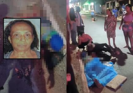 Idosa que teve perna dilacerada por ônibus não resiste e morre.