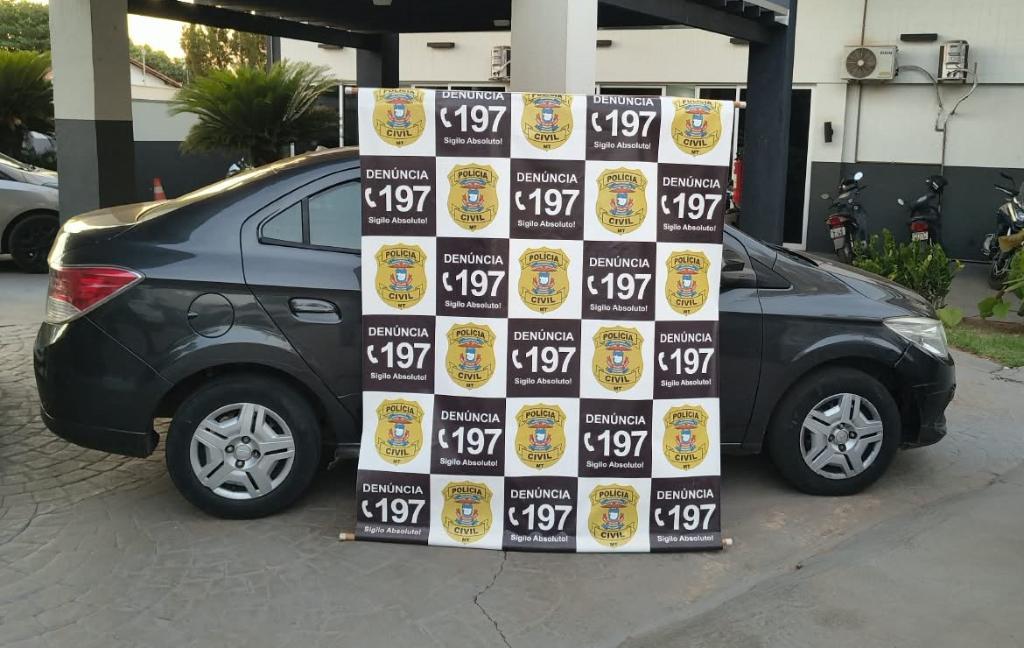 Polícia Civil apreende veículo clonado, drogas e apura furto de energia.