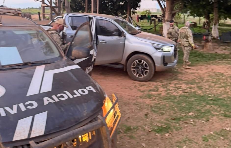 Polícia Civil prende suspeito de matar policial em Campo Novo do Parecis.