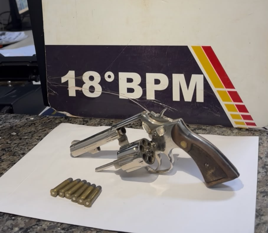 Polícia Militar detém dois faccionados suspeitos de tentativa de homicídio em Pontes e Lacerda.