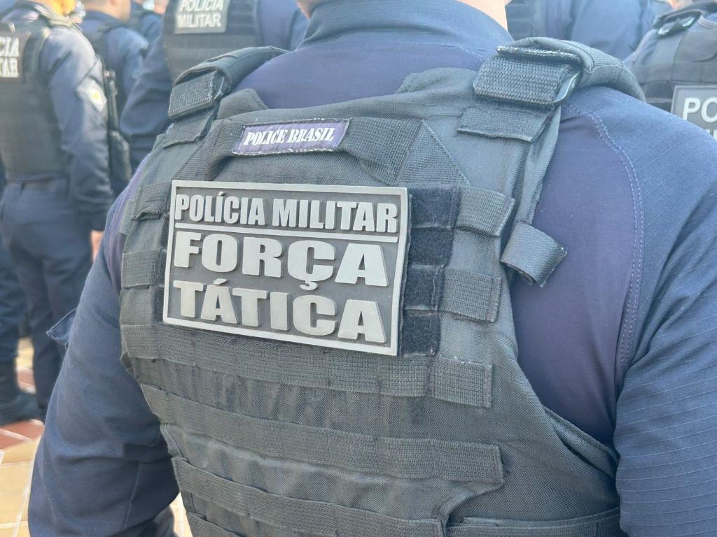 Polícia Militar prende suspeito de homicídio.