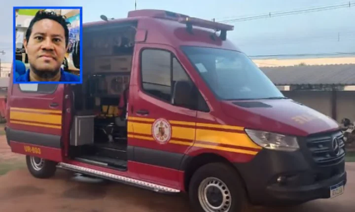 Ciclista morre atropelado por ônibus.