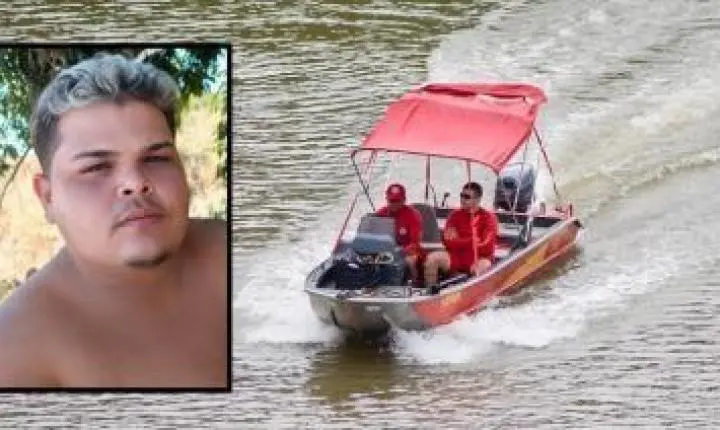 Corpo de rapaz sequestrado é achado dentro de rio.