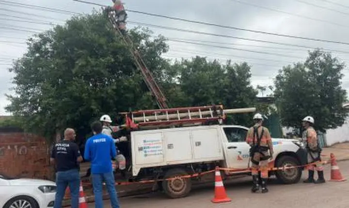 Dono de mercado e mais 2 são presos por furto de energia.