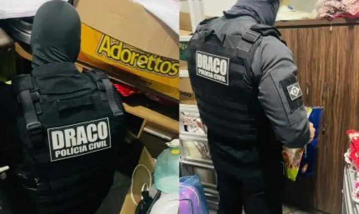 Facção criminosa é alvo de operação por lavar dinheiro distribuindo cestas básicas.