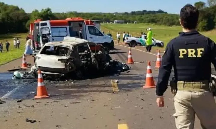 Feriado termina com cinco mortes em acidentes nas rodovias federais de MT.