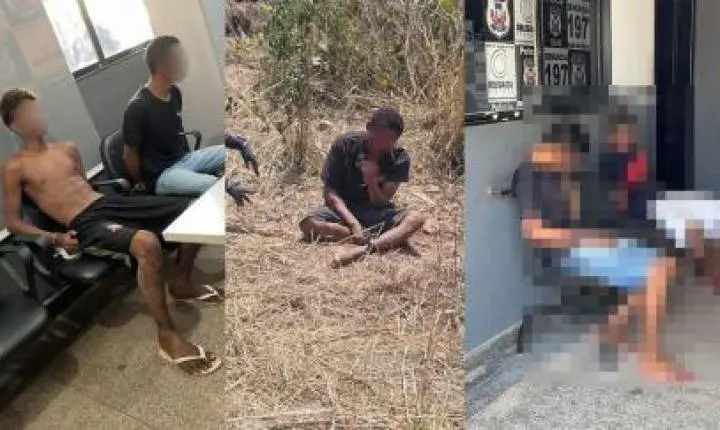 Homem é resgatado durante 'Tribunal do Crime' em Cáceres, 4 são presos pela PM.