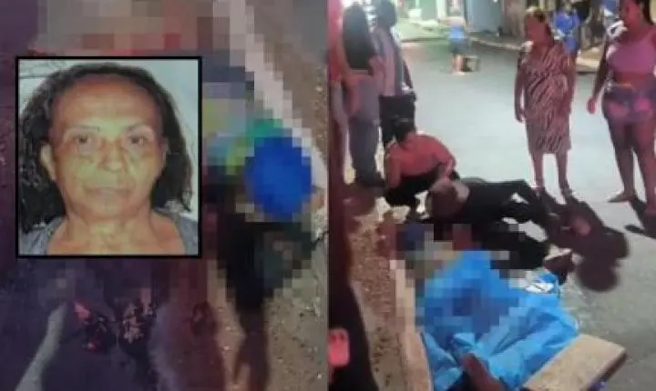 Idosa que teve perna dilacerada por ônibus não resiste e morre.