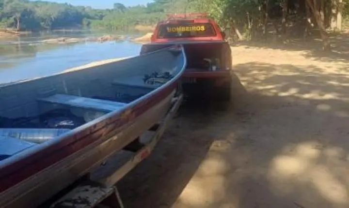 Idoso sai para pescar e é encontrado morto boiando no Rio Paraguai.
