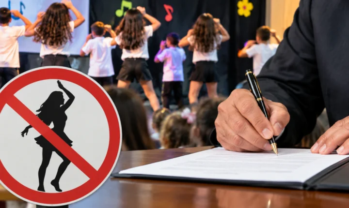 Jauru sanciona lei que proíbe dança sexualizada em apresentações escolares.