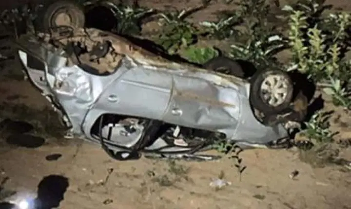 Menino de dois anos morre após carro capotar na MT-235.
