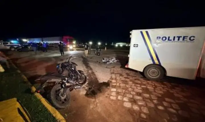 Motociclista de 21 anos morre ao bater na lateral de Fiat Uno em rodovia.
