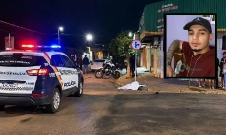 Motociclista que matou jovem atropelado é preso.