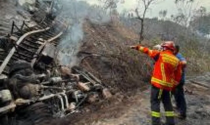 Motorista que morreu carbonizado após acidente em MT é identificado.