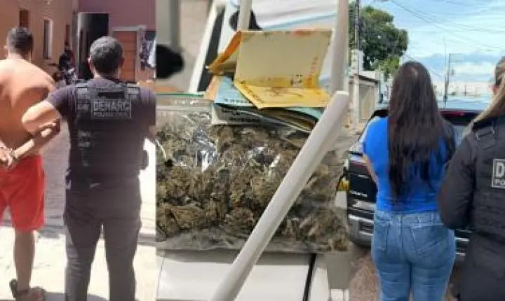Operação Nexo prende 8 por tráfico de drogas e lavagem de dinheiro.
