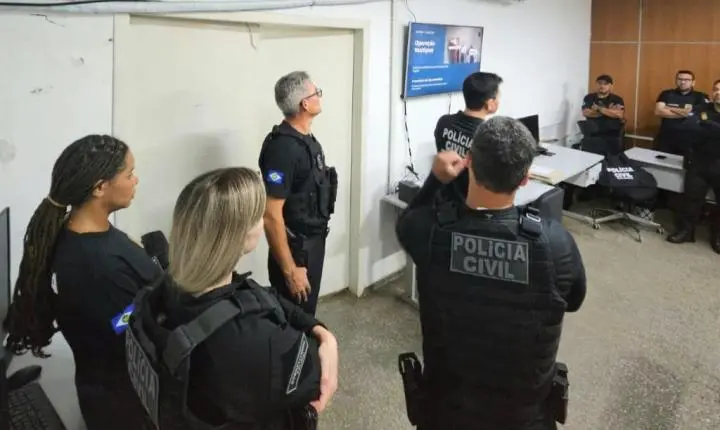 Operação Vestígios mira investigados por furto a residência e roubo a sorveteria.