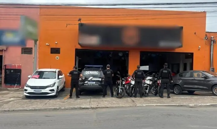 Polícia Civil cumpre 11 mandados em MT contra grupo investigado por tráfico e lavagem de dinheiro.