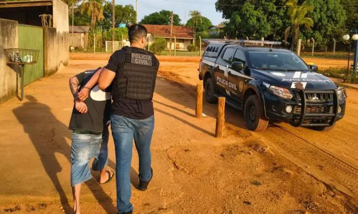 Polícia Civil cumpre mandados contra integrantes de facções rivais em investigação de homicídios e tráfico de drogas.