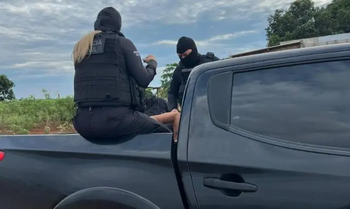 Polícia Civil deflagra operação contra facção criminosa com atuação em três municípios de MT.